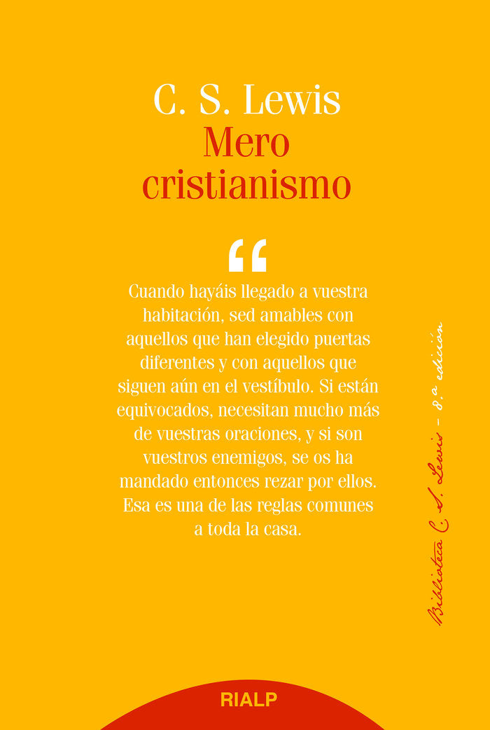Mero cristianismo, de Lewis, Clive Staples | portada del libro