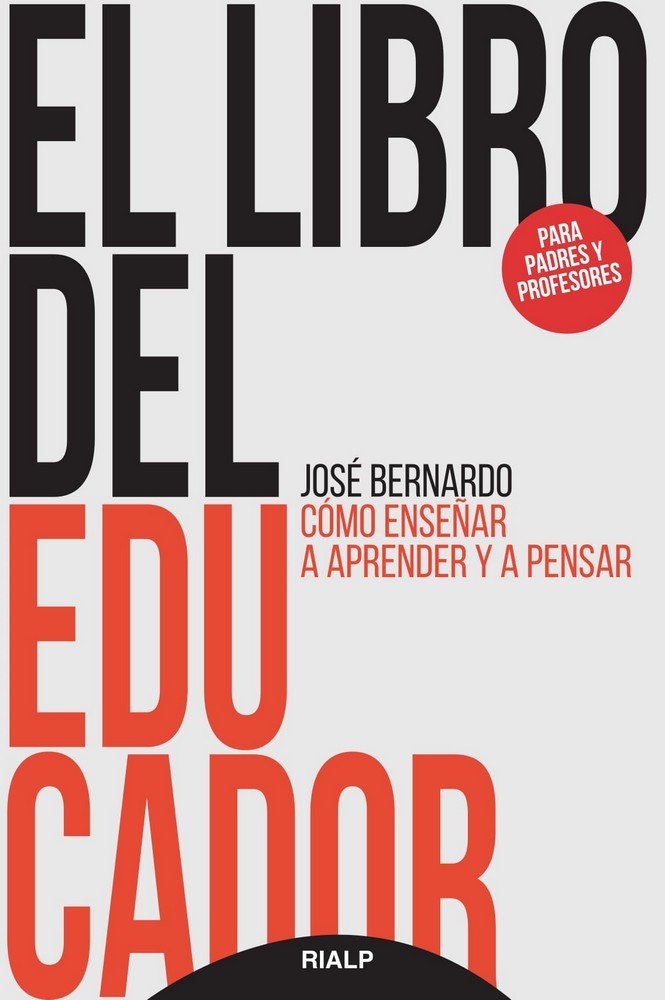 El libro del educador, de Bernardo Carrasco, José | portada del libro