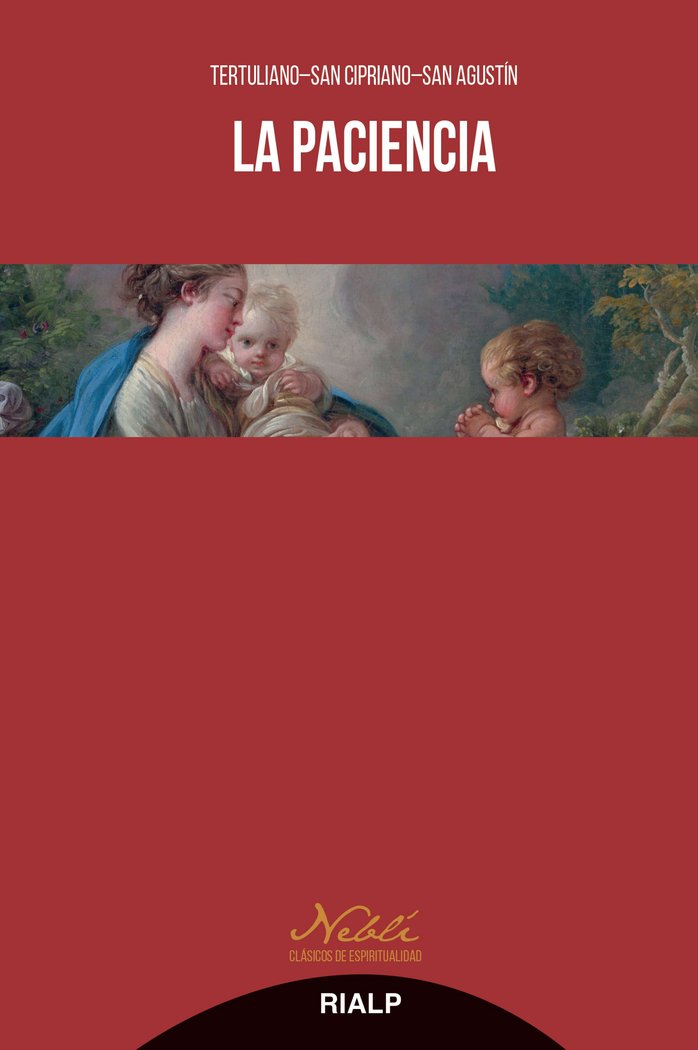 La paciencia, de Tertuliano | portada del libro