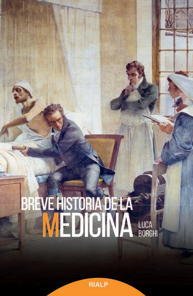 Breve historia de la medicina, de Luca Borghi | portada del libro