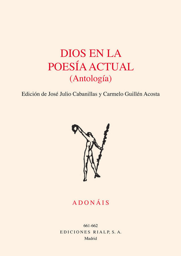 Dios en la poesía actual (Antología), de Guillén Acosta, Carmelo | portada del libro