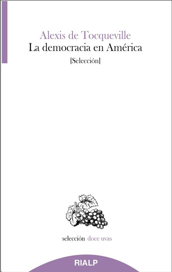La democracia en América, de Tocqueville, Alexis de | portada del libro