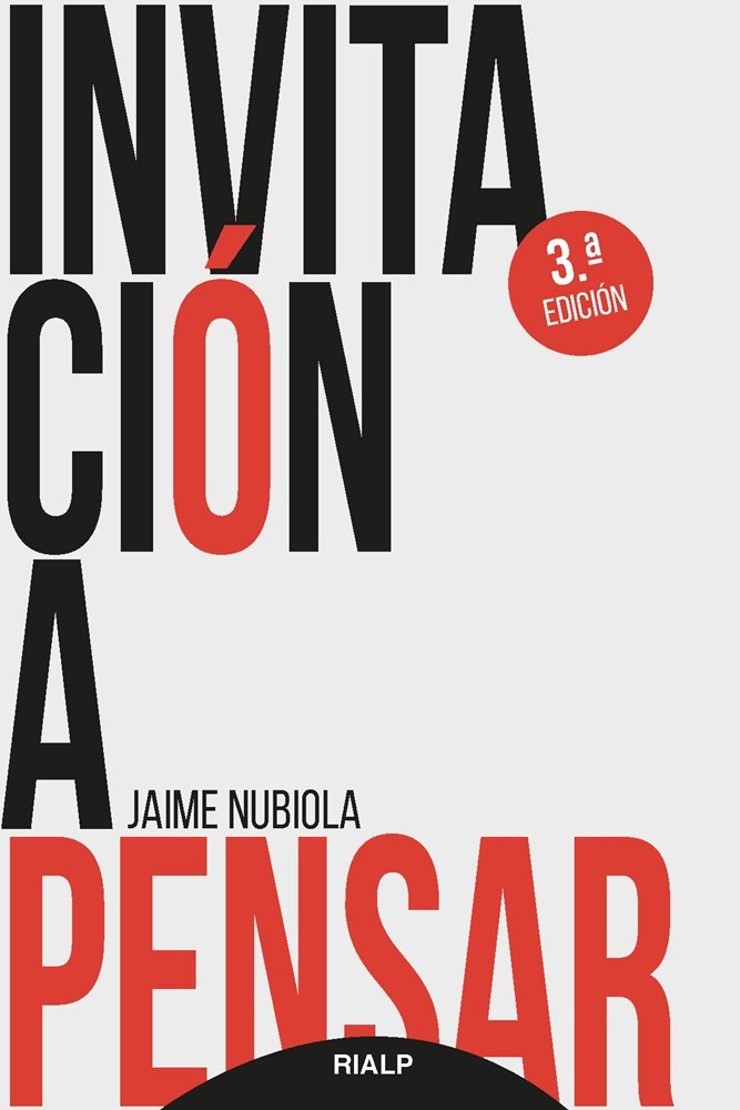 Invitación a pensar, de Nubiola Aguilar, Jaime | portada del libro