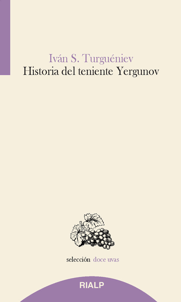 Historia del teniente Yergunov, de Turgueniev, Ivan | portada del libro
