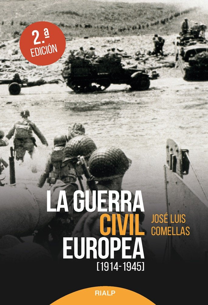 La guerra civil europea, de Comellas García-Lera, José Luis | portada del libro