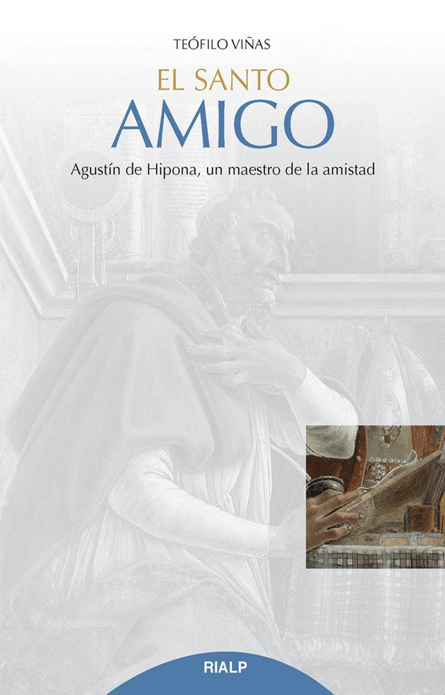 El santo amigo, de Viñas Román, Teófilo | portada del libro