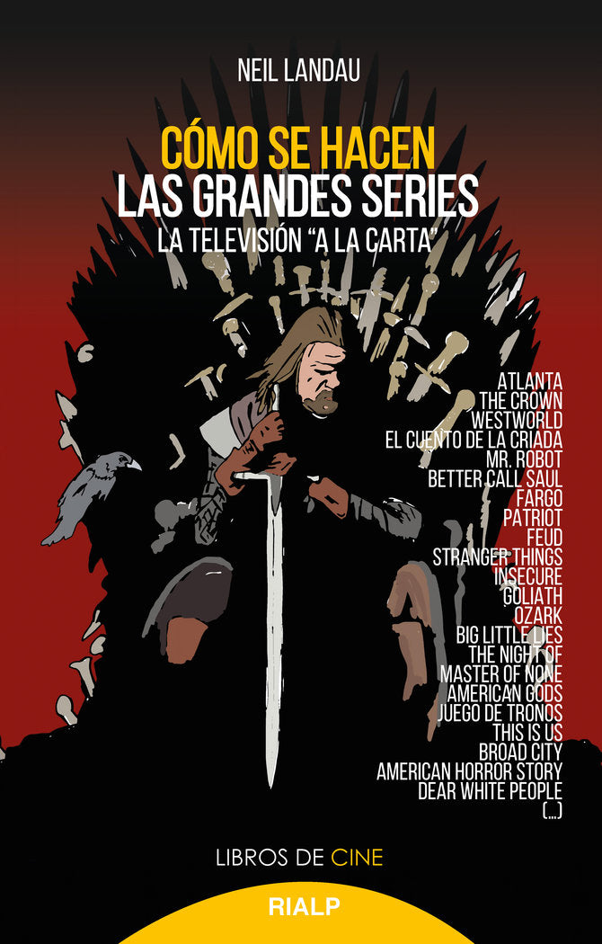 Cómo se hacen las grandes series, de Landau, Neil | portada del libro