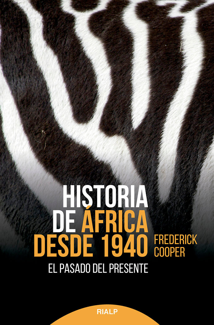 Historia de África desde 1940, de Cooper, Frederick | portada del libro