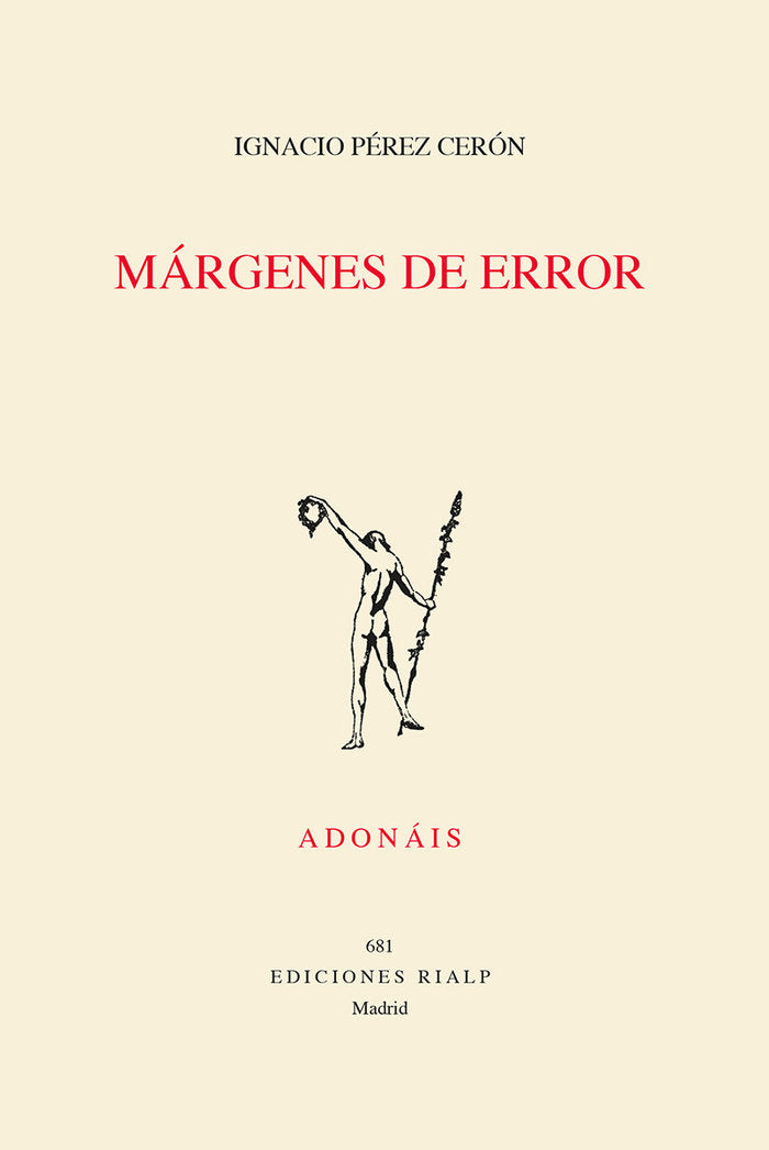 MARGENES DE ERROR, de PEREZ CERON,IGNACIO | portada del libro