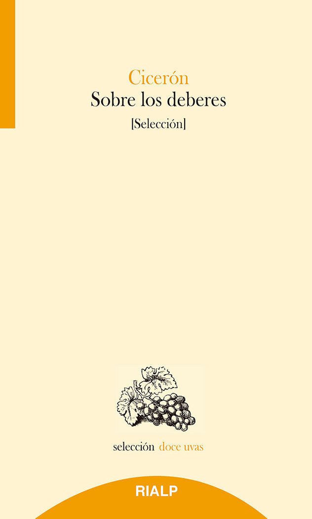 Sobre los deberes, de CICERON, MARCO TULIO | portada del libro