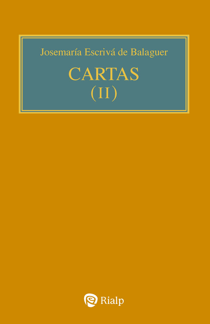 CARTAS II BOLSILLO RUSTICA, de ESCRIVA DE BALAGUER, JOSEMARIA | portada del libro