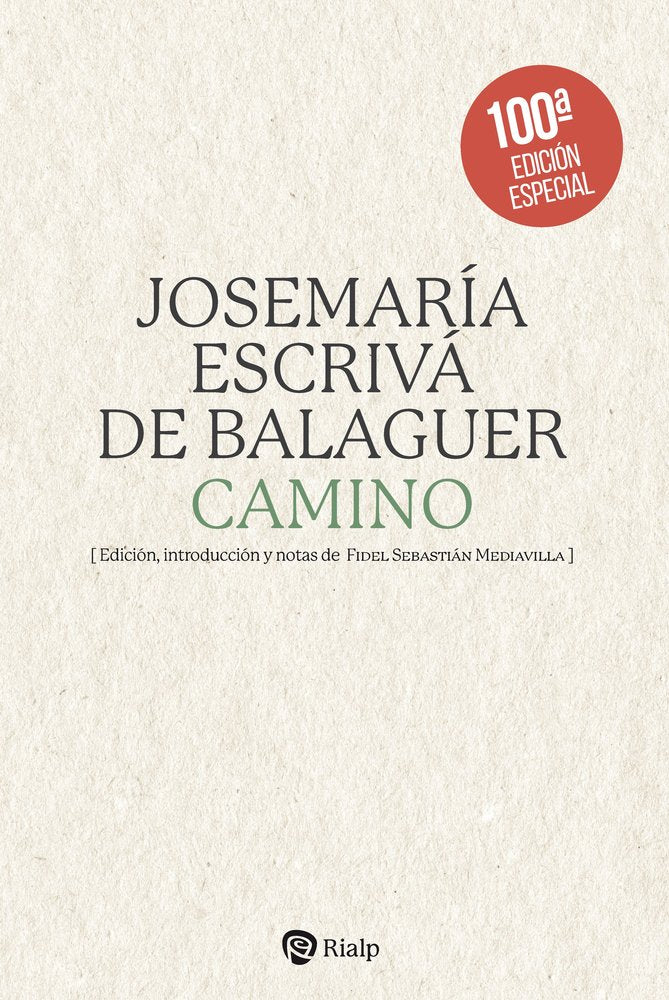 CAMINO (EDICION LITERARIA), de ESCRIVA DE BALAGUER, JOSEMARIA | portada del libro