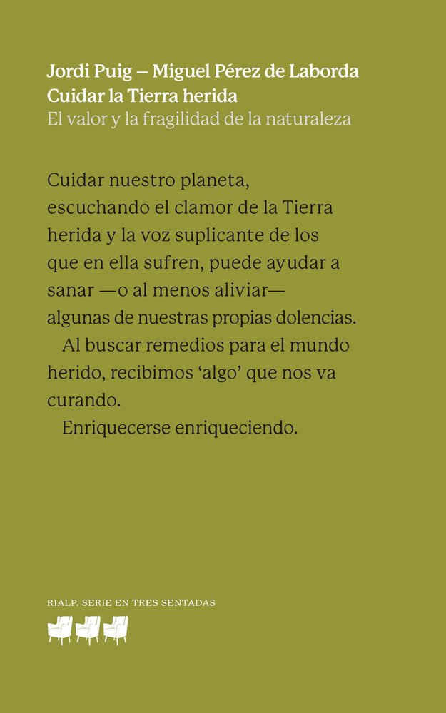 Cuidar la Tierra herida, de PUIG, JORDI | portada del libro