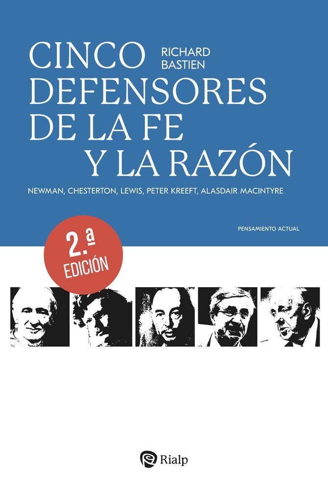 CINCO DEFENSORES DE LA FE Y LA RAZON, de BASTIEN, RICHARD | portada del libro