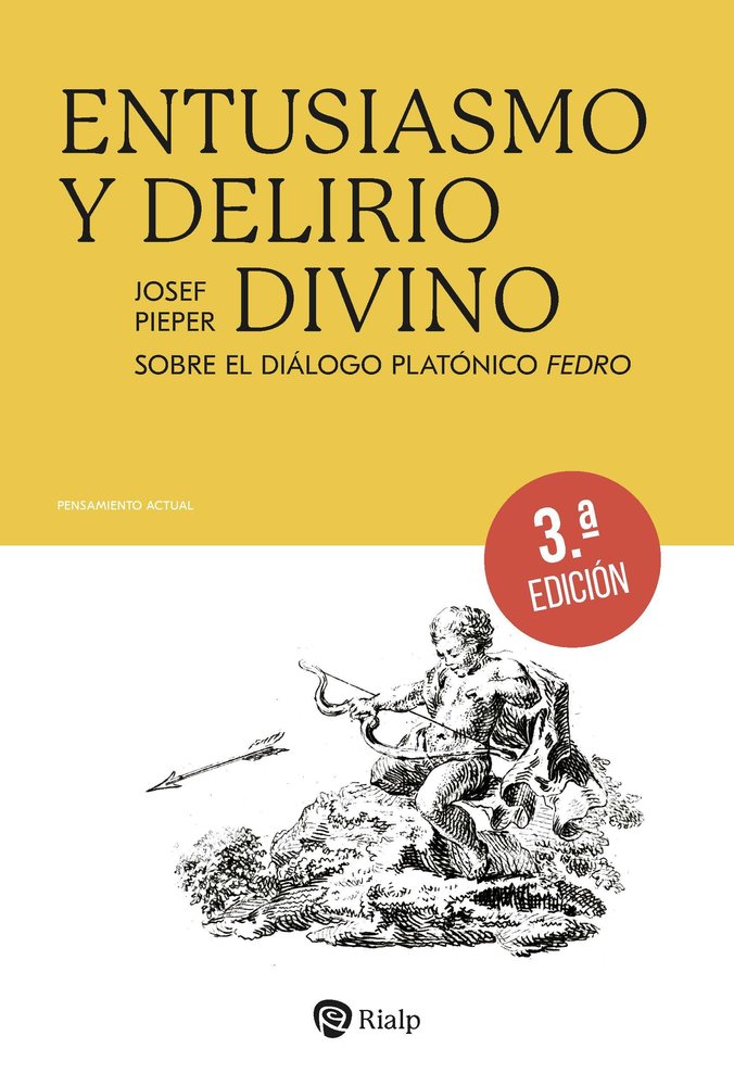 ENTUSIASMO Y DELIRIO DIVINO, de PIEPER, JOSEF | portada del libro