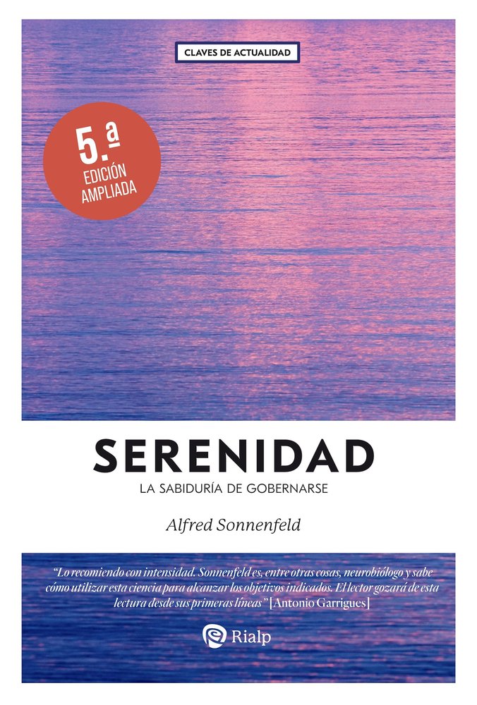 SERENIDAD, de SONNENFELD, ALFRED | portada del libro