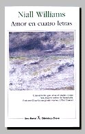 AMOR EN CUATRO LETRAS, de NIALL WILLIAMS | portada del libro