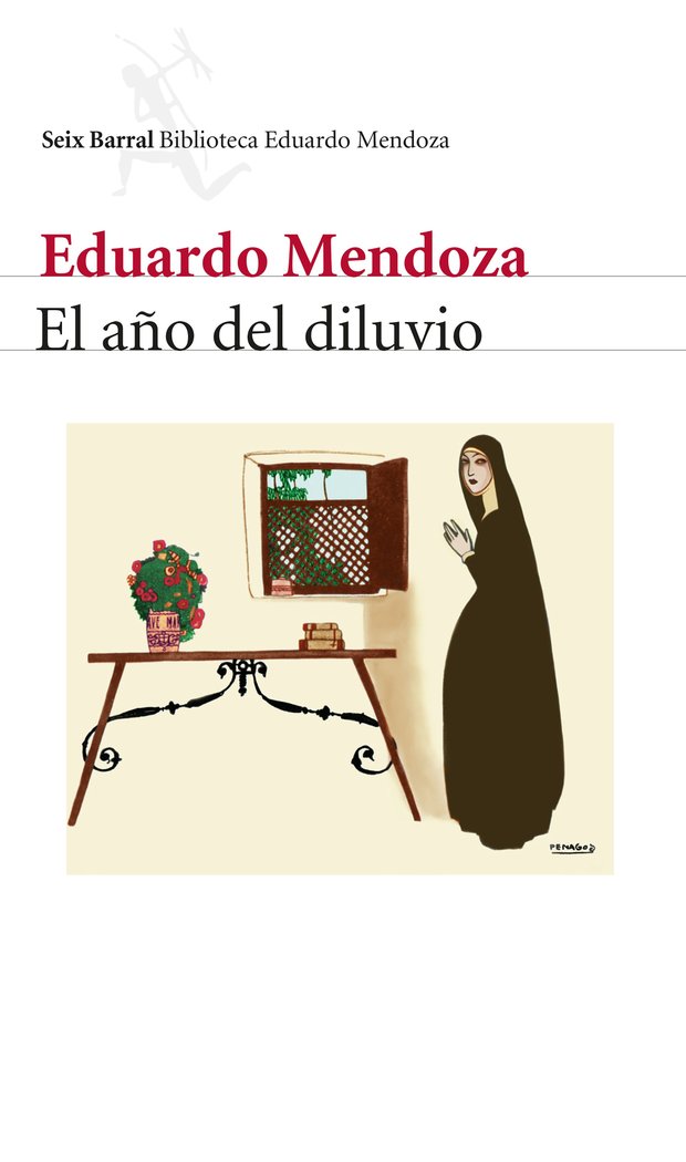 El año del diluvio, de Mendoza, Eduardo | portada del libro