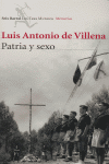 PATRIA Y SEXO, de VILLENA | portada del libro
