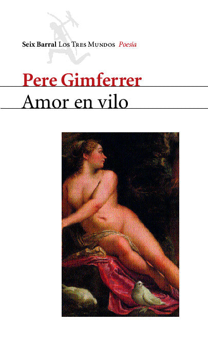 Amor en vilo, de Gimferrer, Pere | portada del libro
