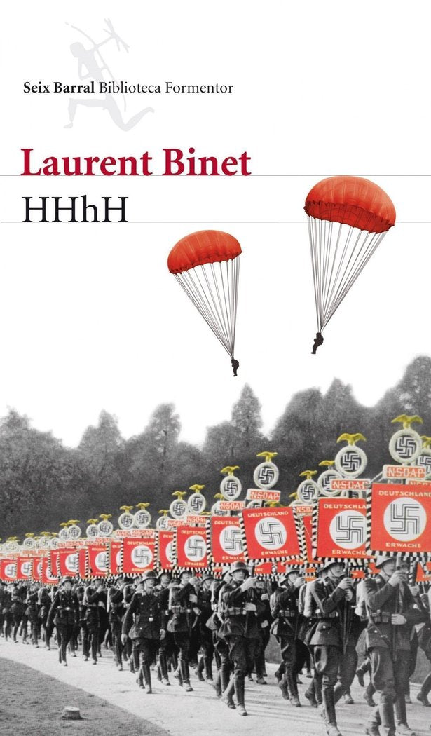 HHhH, de Binet, Laurent | portada del libro