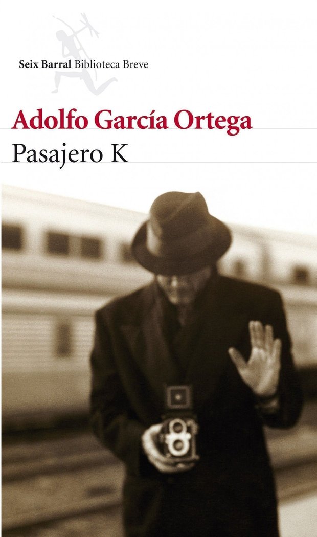 Pasajero K, de García Ortega | portada del libro