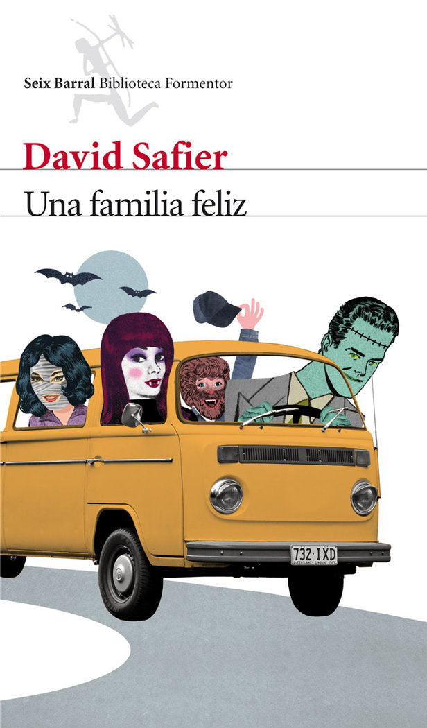 Una familia feliz, de Safier, David | portada del libro