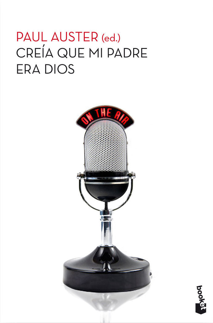 Creía que mi padre era Dios, de Auster | portada del libro