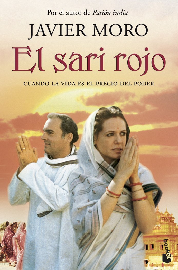 El sari rojo, de Moro, Javier | portada del libro