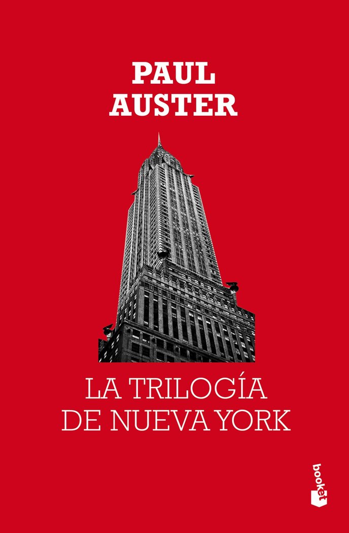 La trilogía de Nueva York, de Auster | portada del libro