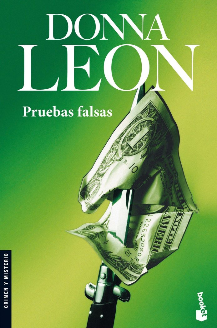Pruebas falsas, de Leon | portada del libro