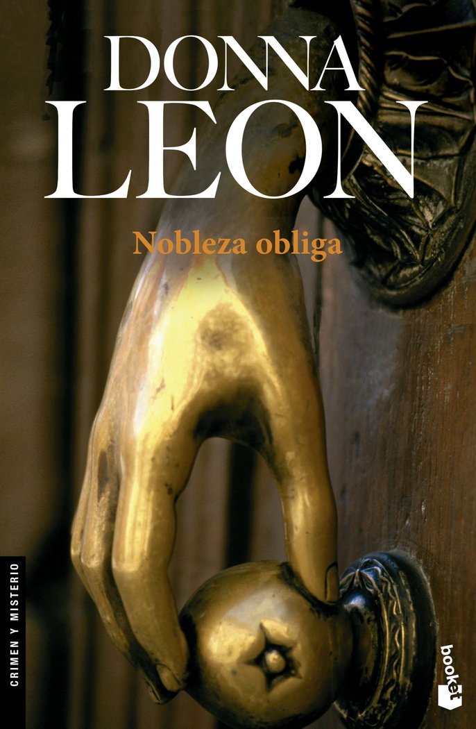 Nobleza obliga, de Leon, Donna | portada del libro