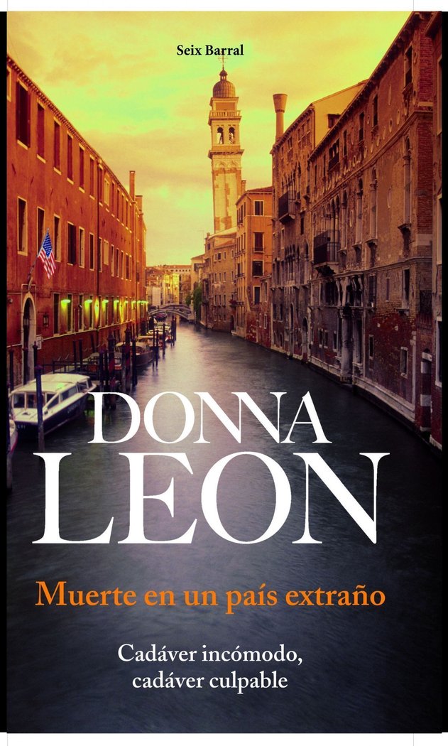 Muerte en un país extraño, de Leon | portada del libro