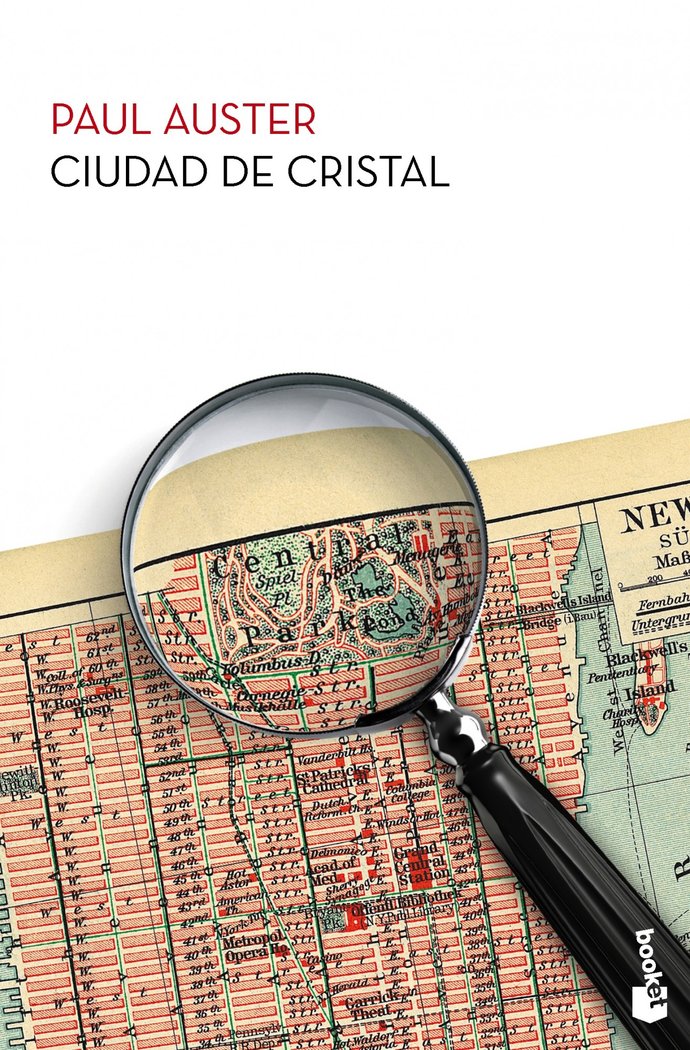 Ciudad de cristal, de Auster, Paul | portada del libro