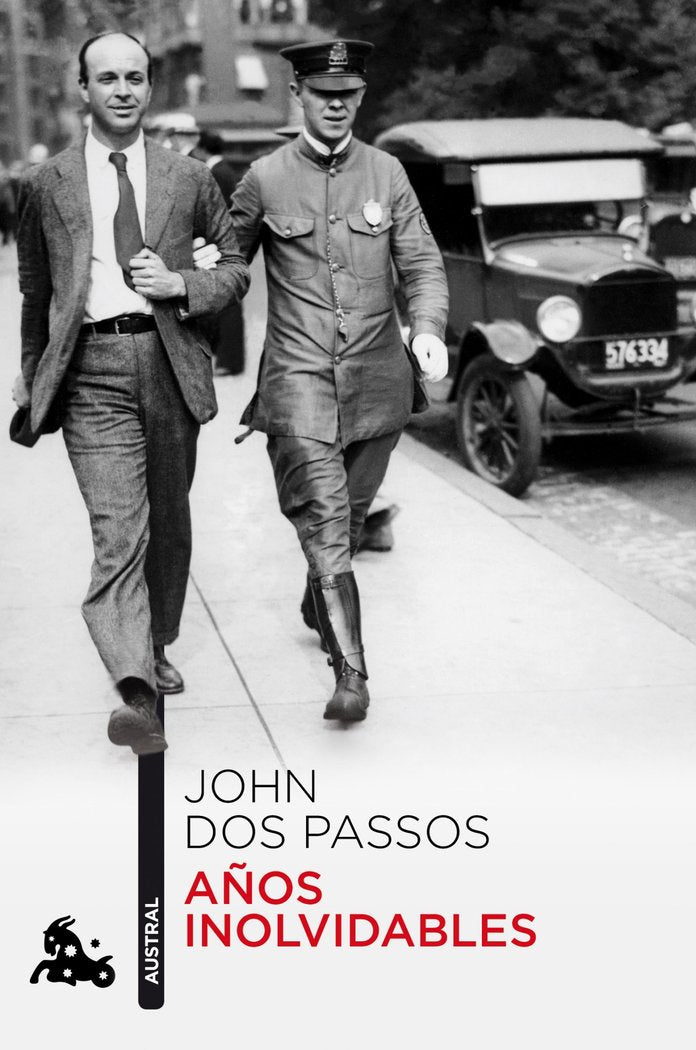Años inolvidables, de Dos Passos | portada del libro