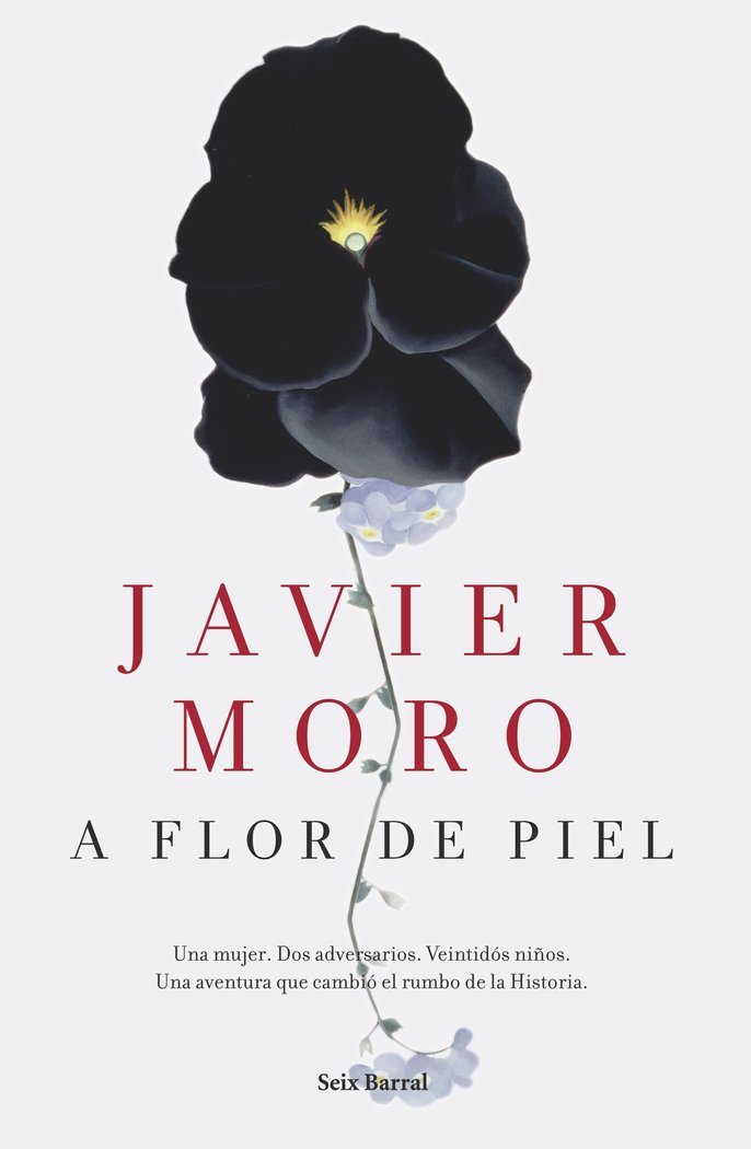 A flor de piel, de Moro, Javier | portada del libro