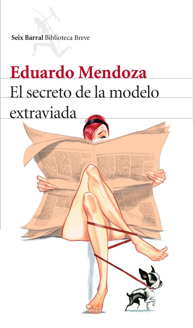 El secreto de la modelo extraviada, de Mendoza, Eduardo | portada del libro