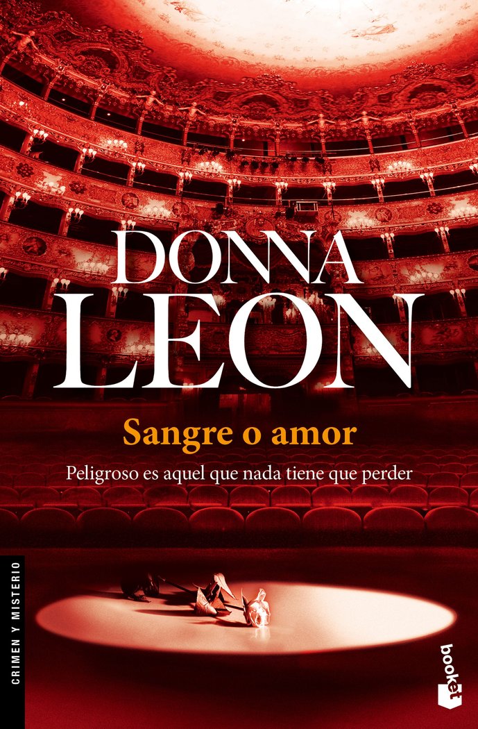 Sangre o amor, de Leon, Donna | portada del libro