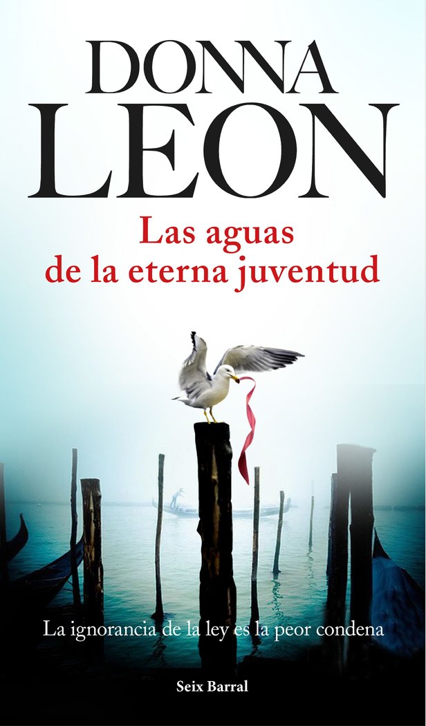 Las aguas de la eterna juventud, de Leon, Donna | portada del libro