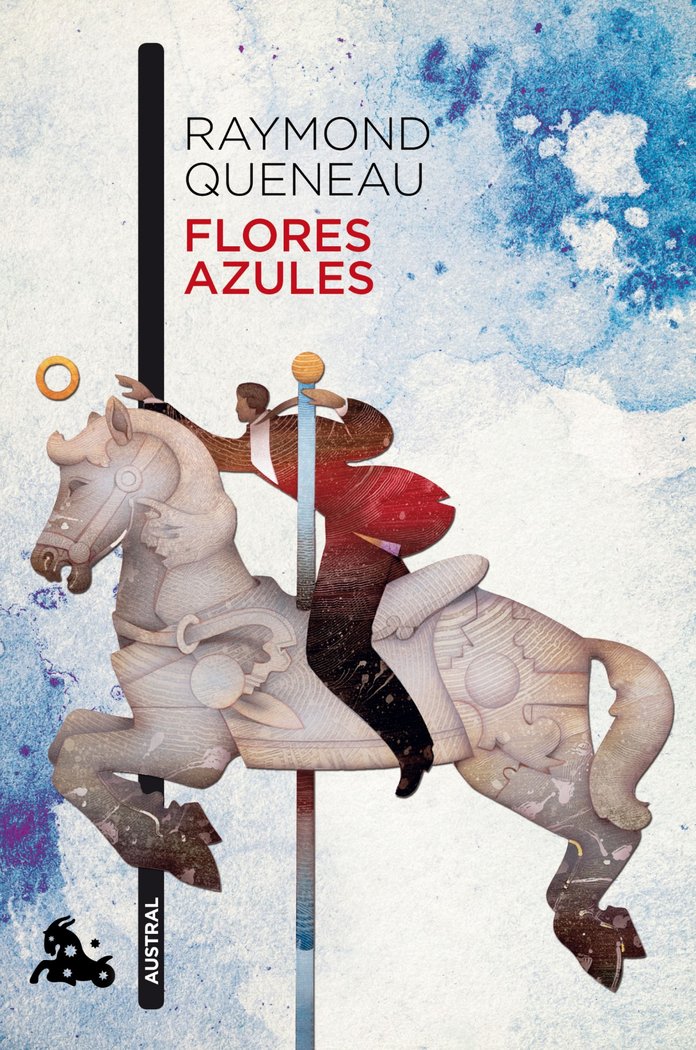 Flores azules, de Queneau, Raymond | portada del libro