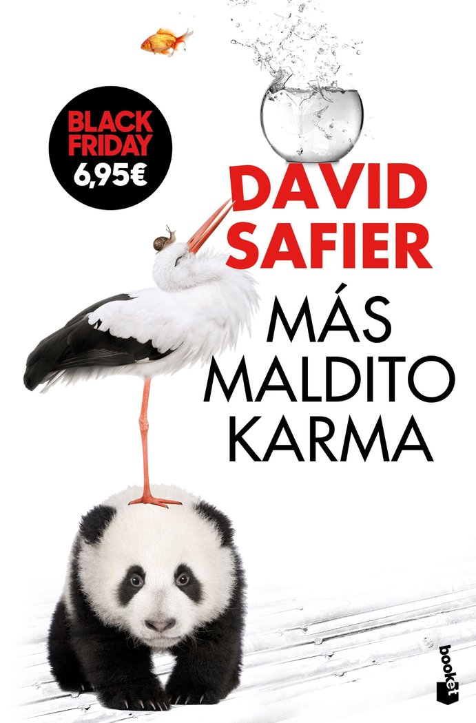 Más maldito karma, de Safier | portada del libro