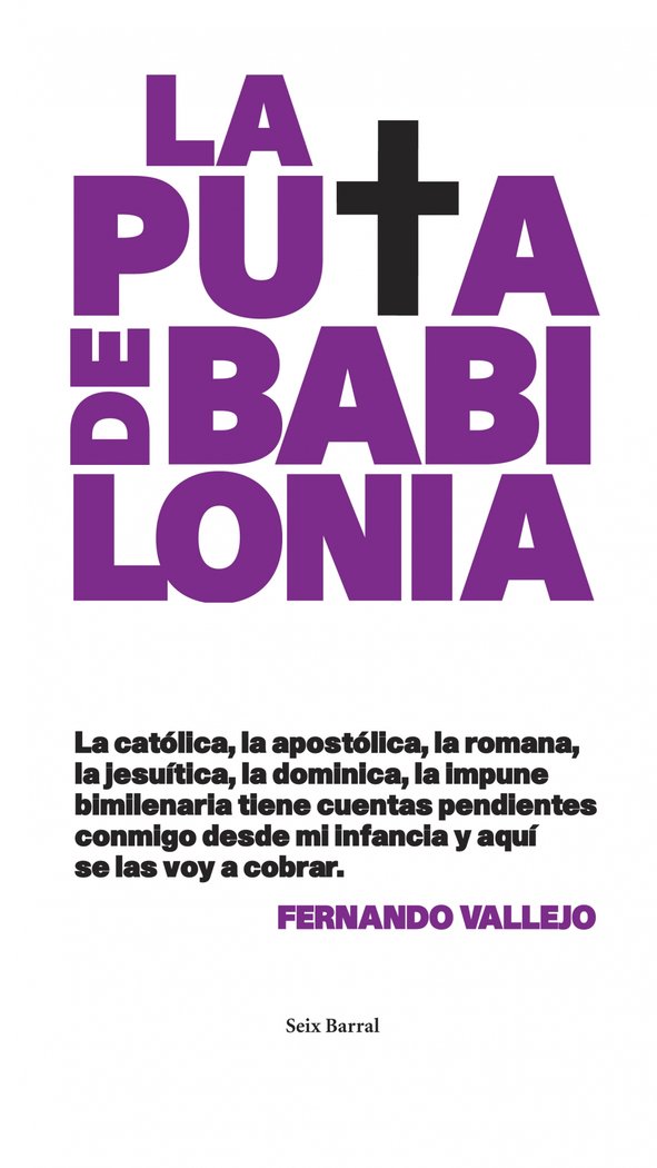 La puta de Babilonia, de Vallejo | portada del libro