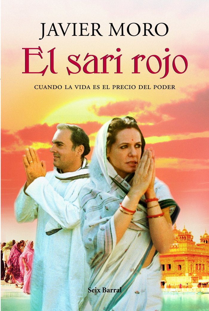 El sari rojo, de Moro | portada del libro