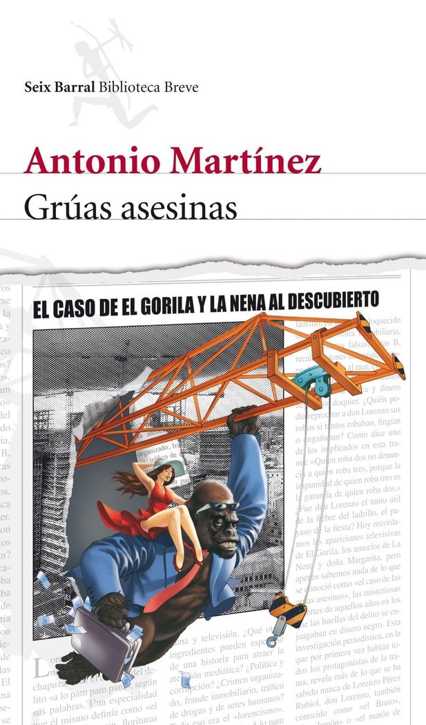 Grúas asesinas, de Martínez, Antonio | portada del libro