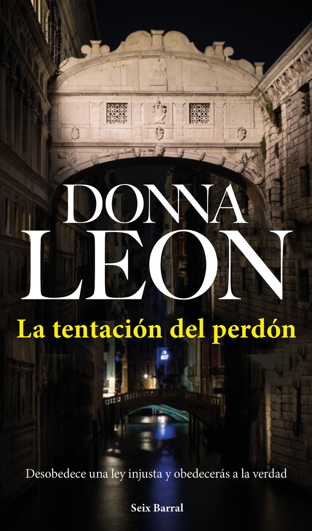 La tentación del perdón, de Leon, Donna | portada del libro