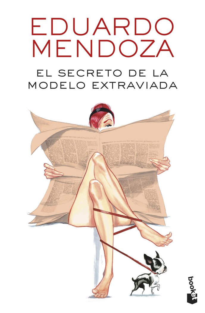 El secreto de la modelo extraviada, de Mendoza, Eduardo | portada del libro