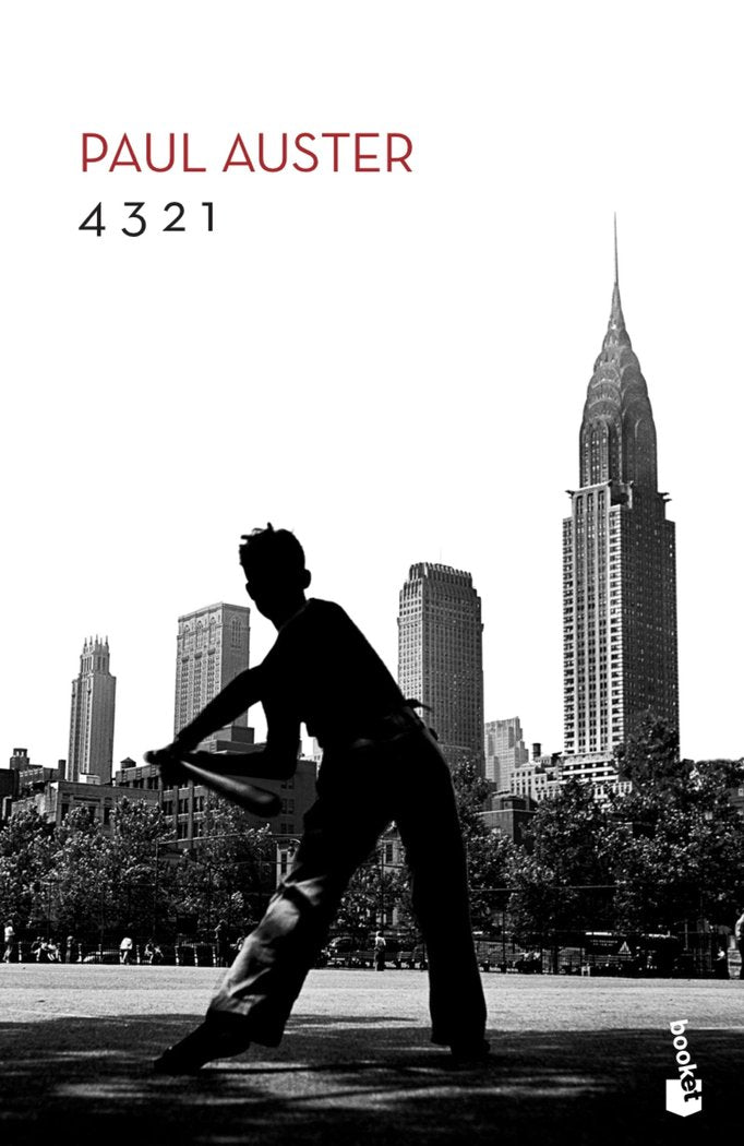 4 3 2 1, de Auster, Paul | portada del libro