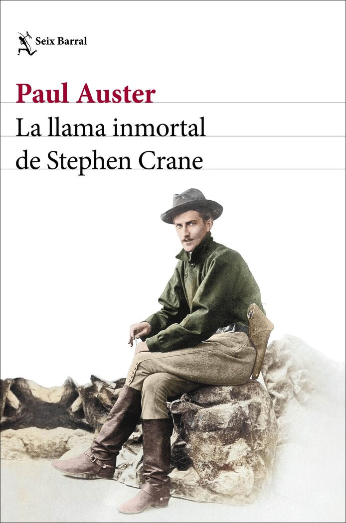 LA LLAMA INMORTAL DE STEPHEN CRANE, de AUSTER, PAUL | portada del libro