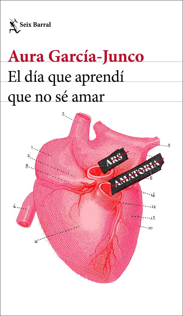 EL DIA QUE APRENDI QUE NO SE AMAR, de AURA GARCIA-JUNCO | portada del libro