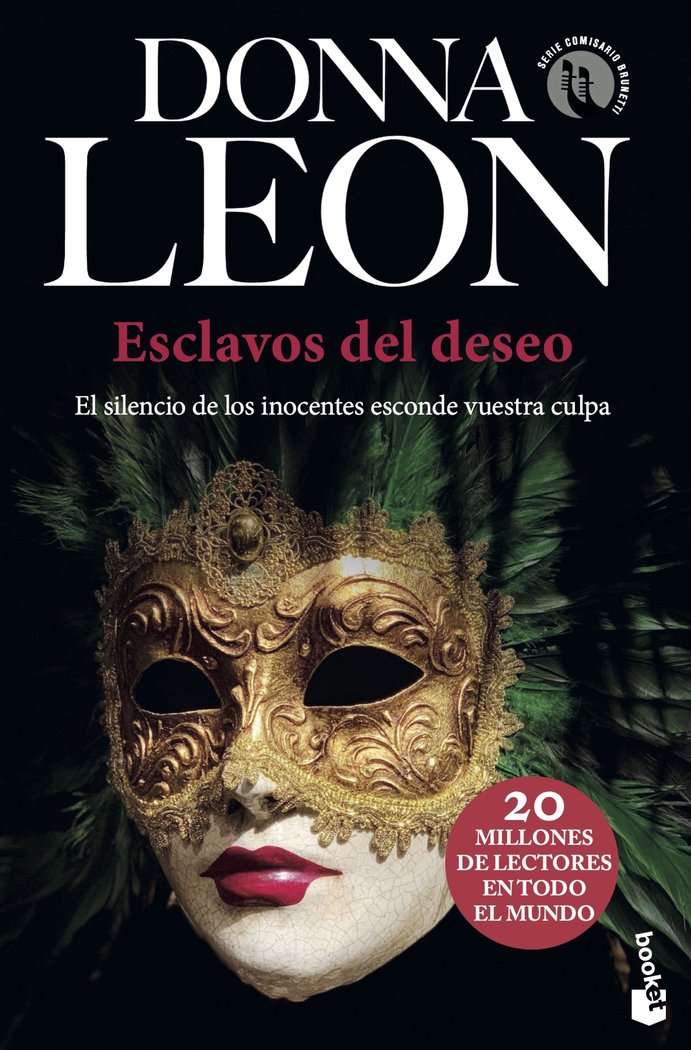 ESCLAVOS DEL DESEO, de DONNA LEON | portada del libro